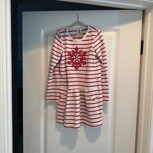 Gymboree Long Sleeve Snowflake Dress